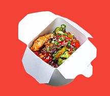 Лапша с цыпленком