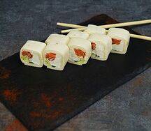 Тортилья с лососем