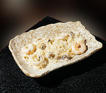 Паста спагетти с морепродуктами