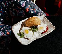 Яичница с беконом