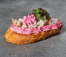 Брускетта с треской