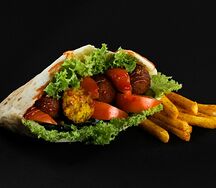 Гиро с фалафелем