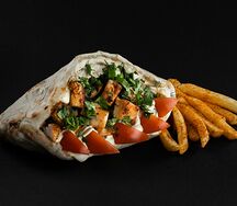 Гиро с зеленью