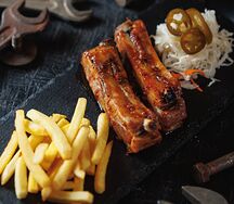 Рёбрышки свиные фирменные BBQ