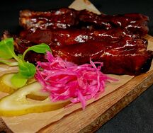 Ребра барбекю