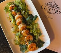 Креветки тигровые в соусе чили