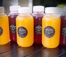 Крафтовый морс с черной смородиной