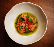 Тартар из лосося