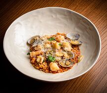 Ризотто с морепродуктами