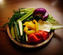 Свежие овощи
