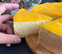 Манговый чизкейк