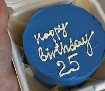 Бенто-торт happy birthday