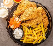 Креспи на тарелке