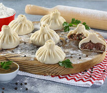 Замороженные Хинкали куриные домашние