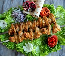 Куриные крылья на мангале 