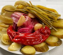 Соленье ассорти по-домашнему 