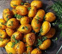 Картофель на мангале