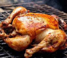 Курочка на мангале