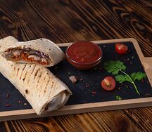 Шаурма со свининой