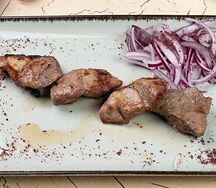 Мякоть ягнёнка по-кавказски