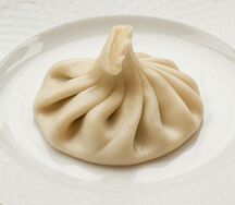 Домашние хинкали грузинские со свининой и говядиной