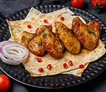 Куриные крылья на углях 