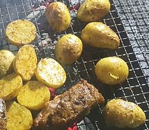 Картошечка от шеф-повара на углях Талаш 