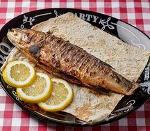 Скумбрия на углях