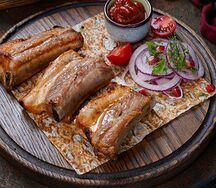 Свиные рёбра по армянскому рецепту 