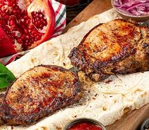 Шашлык из свиной корейки 