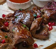 Телятина шашлык от шеф-повара по-кавказки