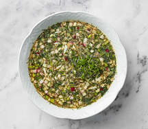 Окрошка на квасе