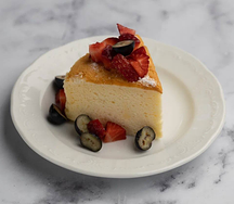 Японский чизкейк со свежей ягодой
