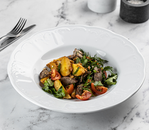 Салат теплый картофельный