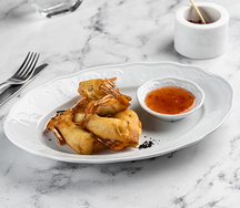 Креветки с тесте харумаки