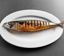 Скумбрия на мангале