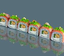 Тунец Еллоуфин со спаржей