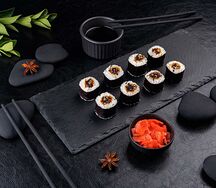 Ролл с омлетом