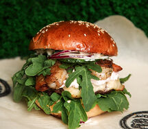 Бургер с креветкой