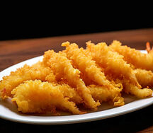 Тигровые креветки в кляре