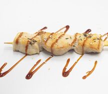 Шашлычок из куриного филе
