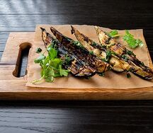 Баклажан на углях