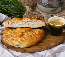 Пирог с курицей