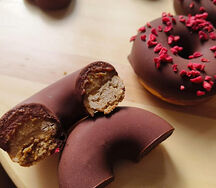 Карамельный пончик Веган 