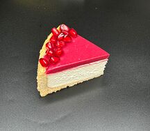 Запечённый чизкейк кизиловый