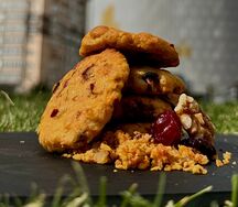 Морковное печенье