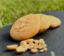 Арахисовое печенье без сахара
