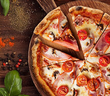 Пицца Ветчина и грибы