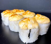 Ка хой. Имбирь, васаби и соевый соус заказывается отдельно