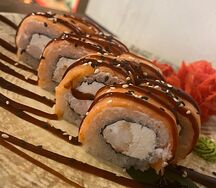 Филадельфия Wok. Имбирь, васаби и соевый соус заказывается отдельно